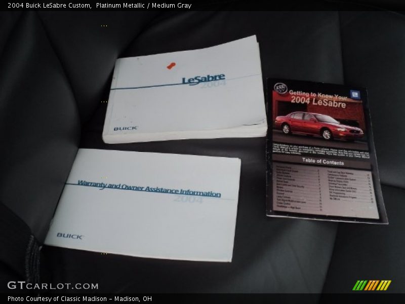 Platinum Metallic / Medium Gray 2004 Buick LeSabre Custom