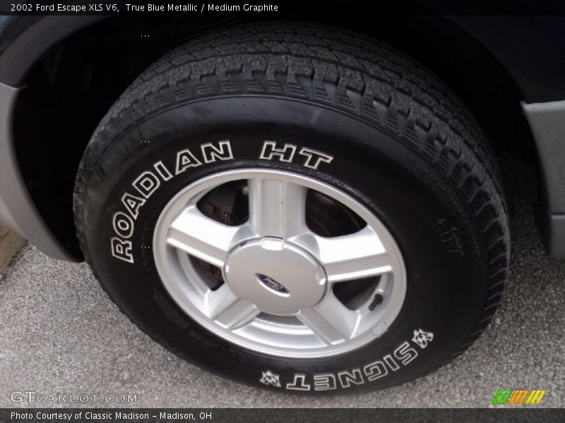 True Blue Metallic / Medium Graphite 2002 Ford Escape XLS V6