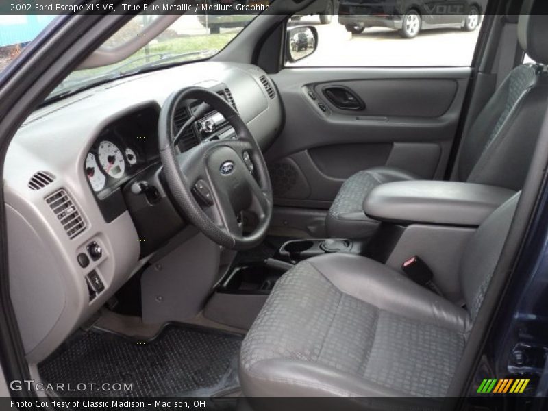  2002 Escape XLS V6 Medium Graphite Interior