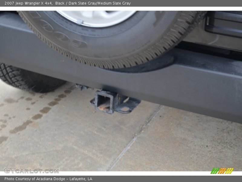 Black / Dark Slate Gray/Medium Slate Gray 2007 Jeep Wrangler X 4x4