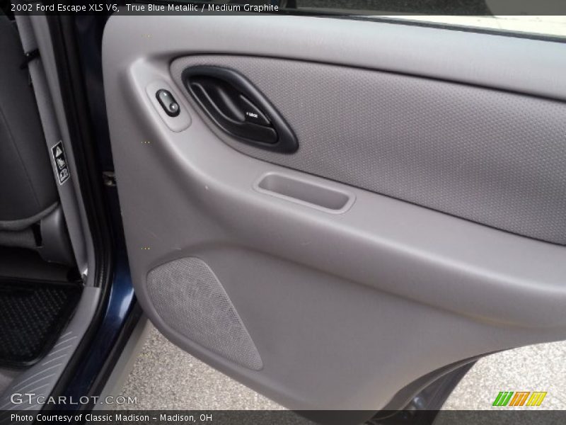 True Blue Metallic / Medium Graphite 2002 Ford Escape XLS V6
