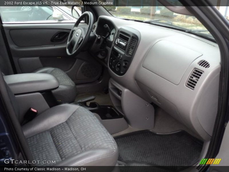  2002 Escape XLS V6 Medium Graphite Interior