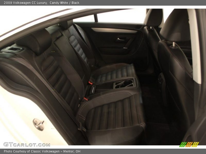 Candy White / Black 2009 Volkswagen CC Luxury
