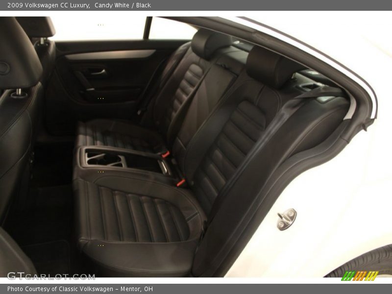 Candy White / Black 2009 Volkswagen CC Luxury