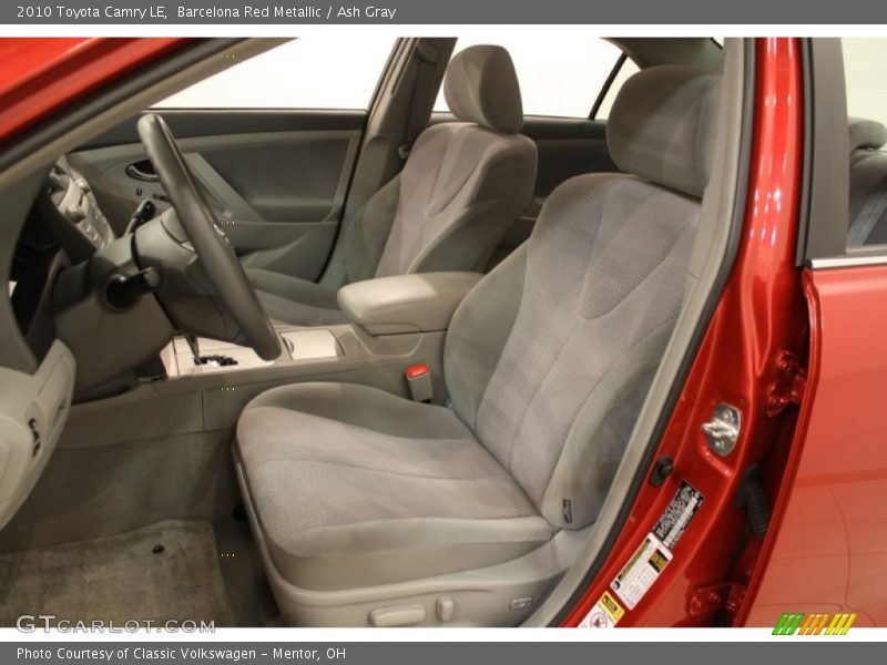 Barcelona Red Metallic / Ash Gray 2010 Toyota Camry LE