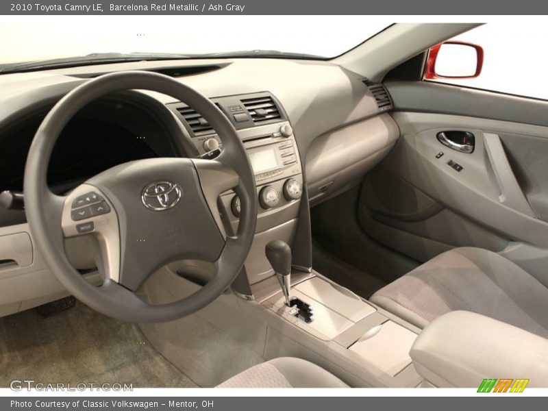 Barcelona Red Metallic / Ash Gray 2010 Toyota Camry LE
