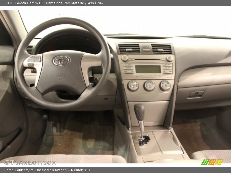 Barcelona Red Metallic / Ash Gray 2010 Toyota Camry LE