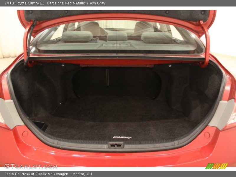 Barcelona Red Metallic / Ash Gray 2010 Toyota Camry LE
