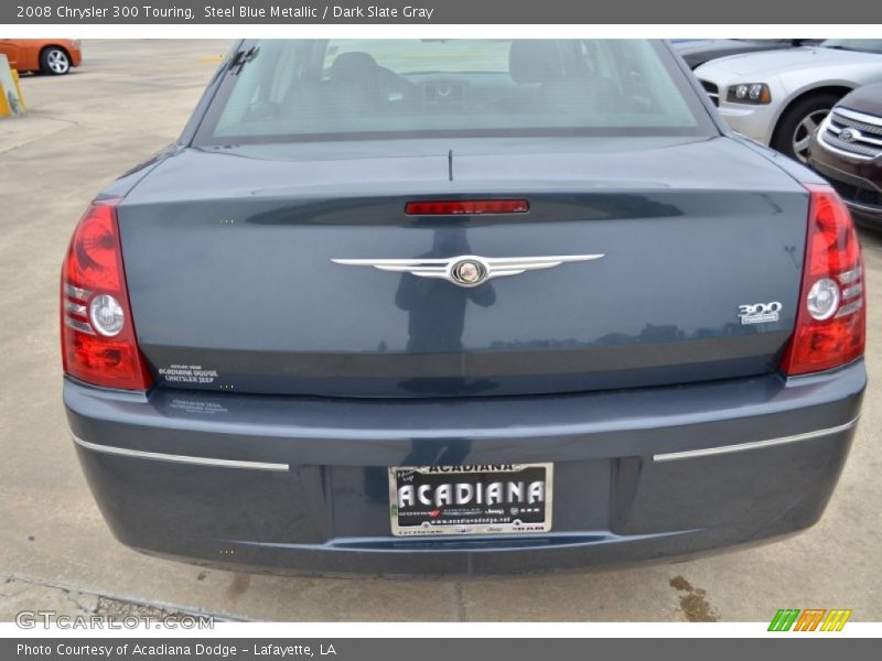 Steel Blue Metallic / Dark Slate Gray 2008 Chrysler 300 Touring