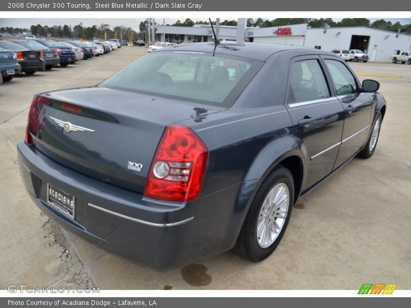 Steel Blue Metallic / Dark Slate Gray 2008 Chrysler 300 Touring