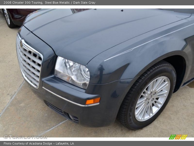 Steel Blue Metallic / Dark Slate Gray 2008 Chrysler 300 Touring