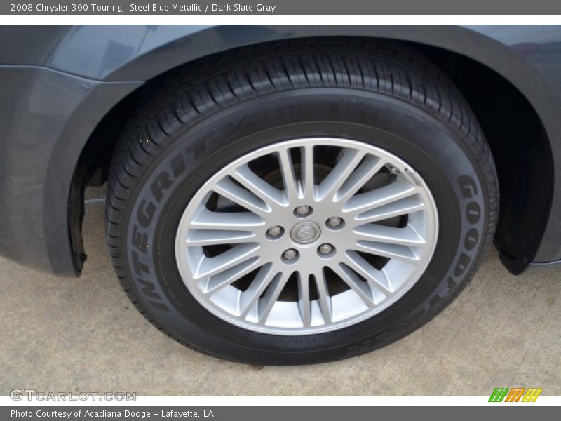 Steel Blue Metallic / Dark Slate Gray 2008 Chrysler 300 Touring