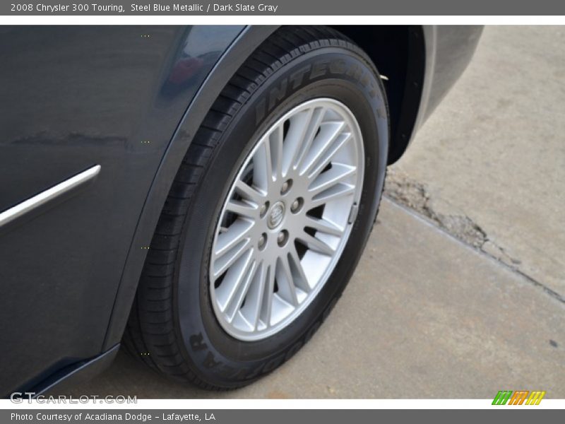 Steel Blue Metallic / Dark Slate Gray 2008 Chrysler 300 Touring