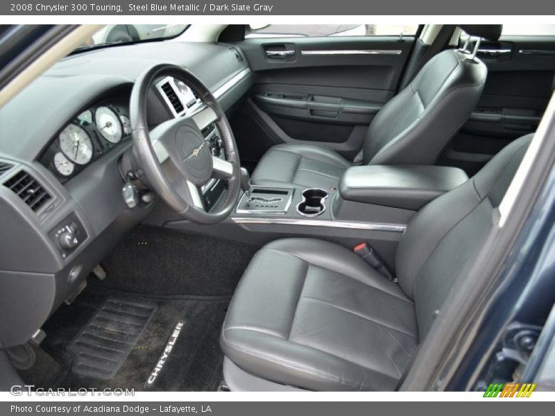 Steel Blue Metallic / Dark Slate Gray 2008 Chrysler 300 Touring
