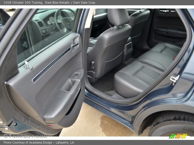 Steel Blue Metallic / Dark Slate Gray 2008 Chrysler 300 Touring