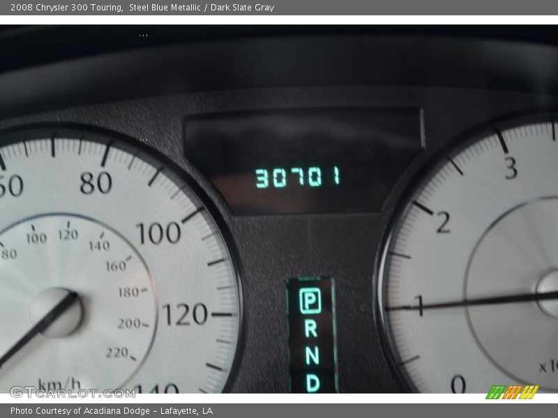 Steel Blue Metallic / Dark Slate Gray 2008 Chrysler 300 Touring