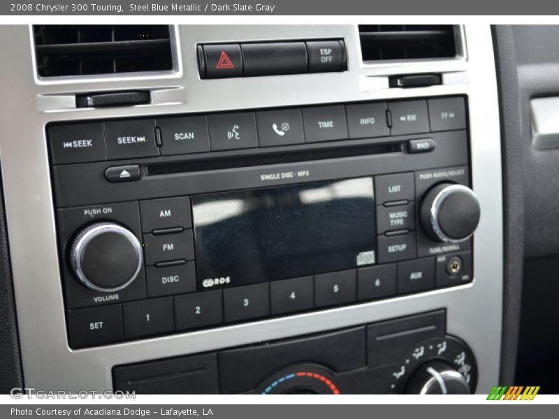 Steel Blue Metallic / Dark Slate Gray 2008 Chrysler 300 Touring
