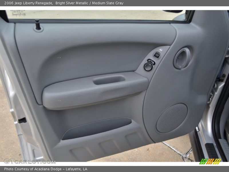 Bright Silver Metallic / Medium Slate Gray 2006 Jeep Liberty Renegade