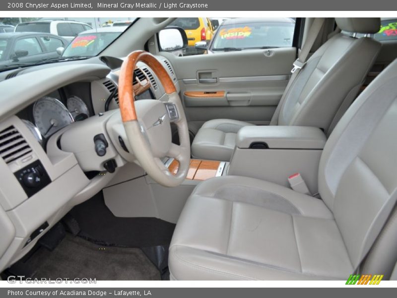 Mineral Gray Metallic / Light Graystone 2008 Chrysler Aspen Limited