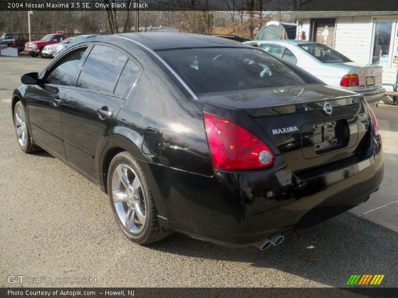 Onyx Black / Black 2004 Nissan Maxima 3.5 SE