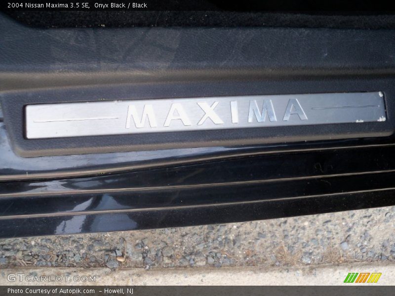 Onyx Black / Black 2004 Nissan Maxima 3.5 SE
