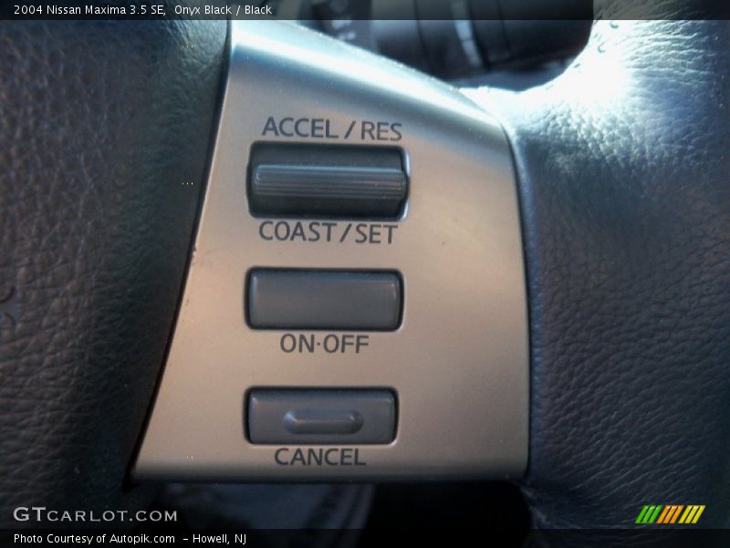 Onyx Black / Black 2004 Nissan Maxima 3.5 SE