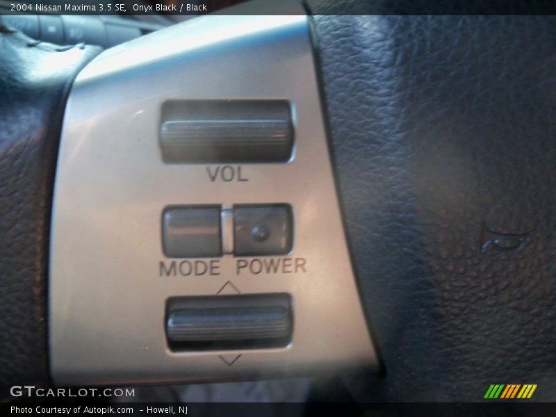 Onyx Black / Black 2004 Nissan Maxima 3.5 SE