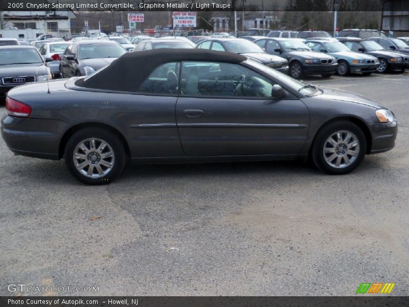 Graphite Metallic / Light Taupe 2005 Chrysler Sebring Limited Convertible