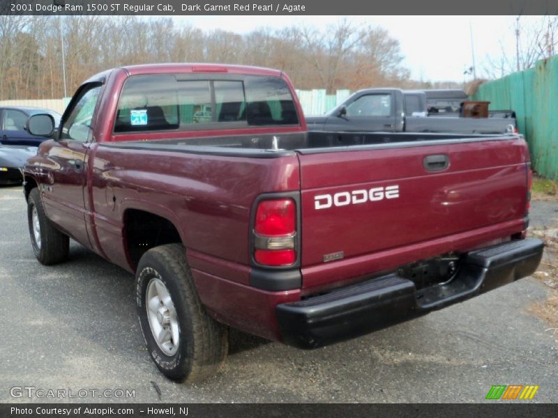 Dark Garnet Red Pearl / Agate 2001 Dodge Ram 1500 ST Regular Cab
