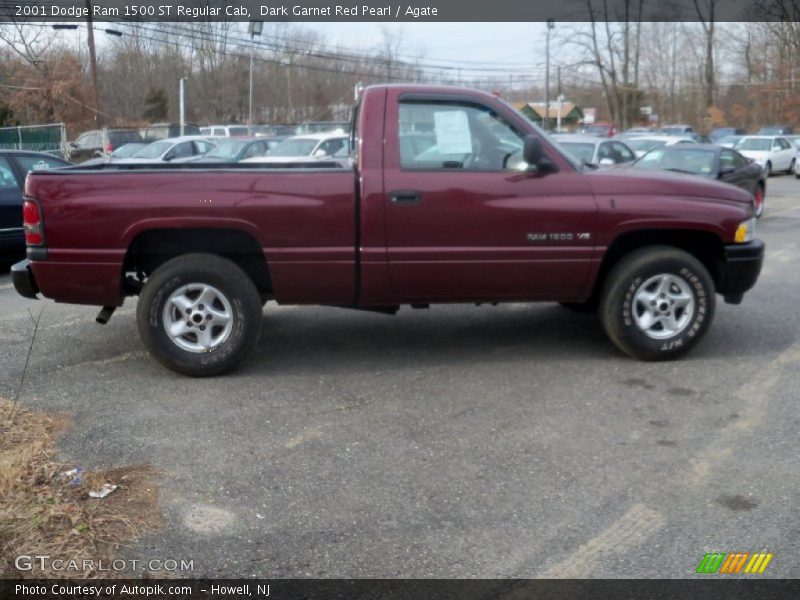 Dark Garnet Red Pearl / Agate 2001 Dodge Ram 1500 ST Regular Cab