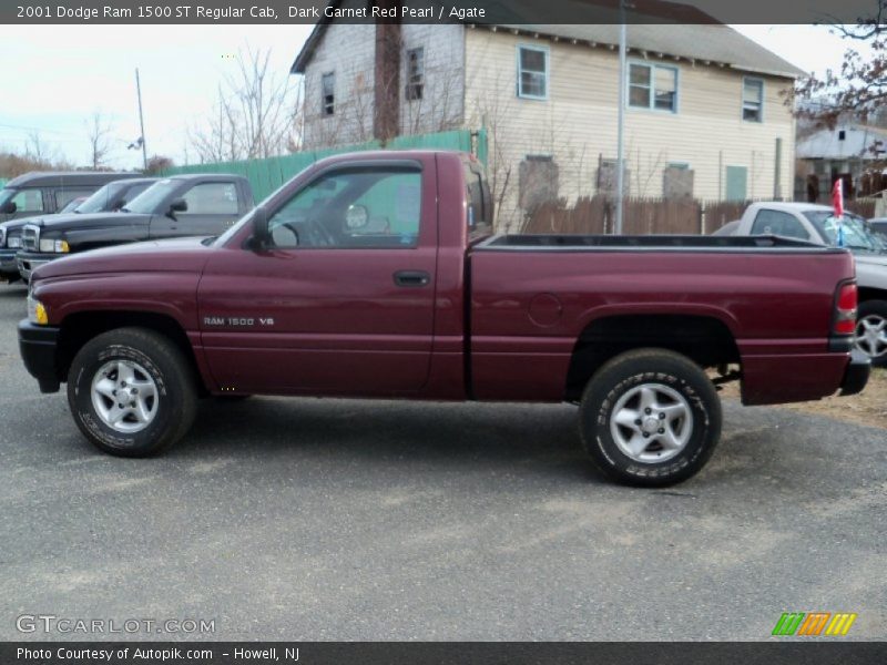 Dark Garnet Red Pearl / Agate 2001 Dodge Ram 1500 ST Regular Cab