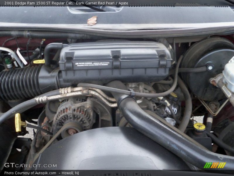 Dark Garnet Red Pearl / Agate 2001 Dodge Ram 1500 ST Regular Cab