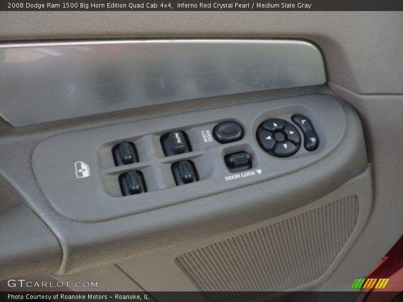 Inferno Red Crystal Pearl / Medium Slate Gray 2008 Dodge Ram 1500 Big Horn Edition Quad Cab 4x4