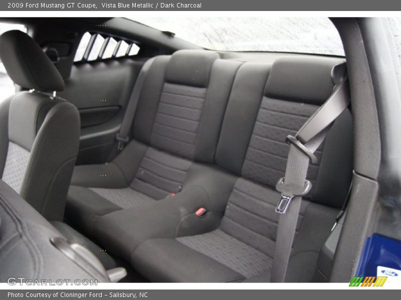 Vista Blue Metallic / Dark Charcoal 2009 Ford Mustang GT Coupe