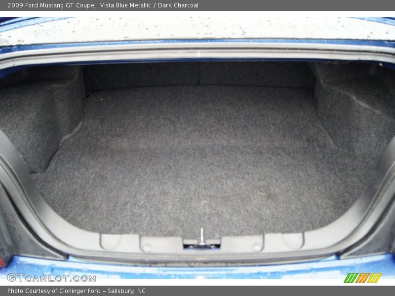 Vista Blue Metallic / Dark Charcoal 2009 Ford Mustang GT Coupe