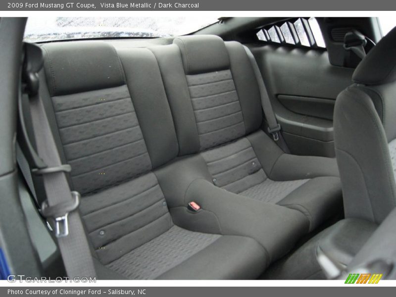 Vista Blue Metallic / Dark Charcoal 2009 Ford Mustang GT Coupe