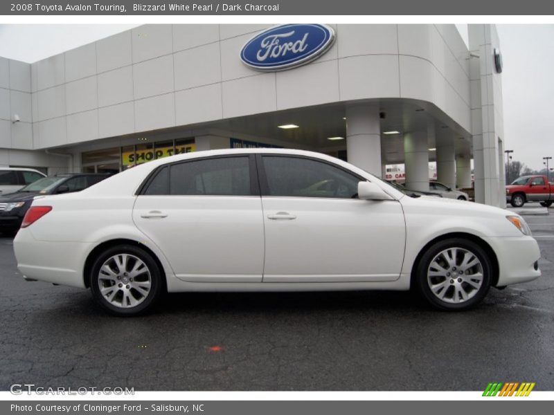 Blizzard White Pearl / Dark Charcoal 2008 Toyota Avalon Touring