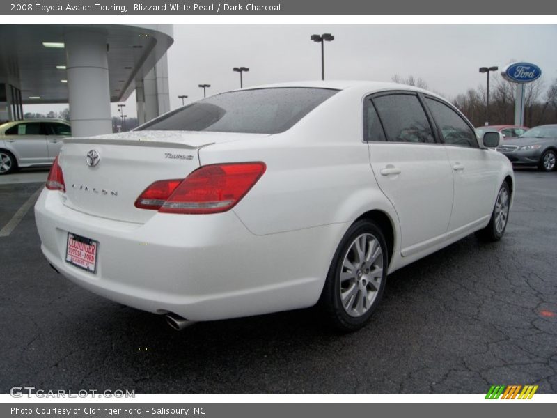 Blizzard White Pearl / Dark Charcoal 2008 Toyota Avalon Touring