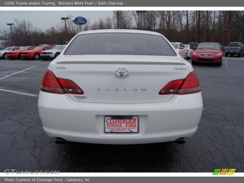 Blizzard White Pearl / Dark Charcoal 2008 Toyota Avalon Touring