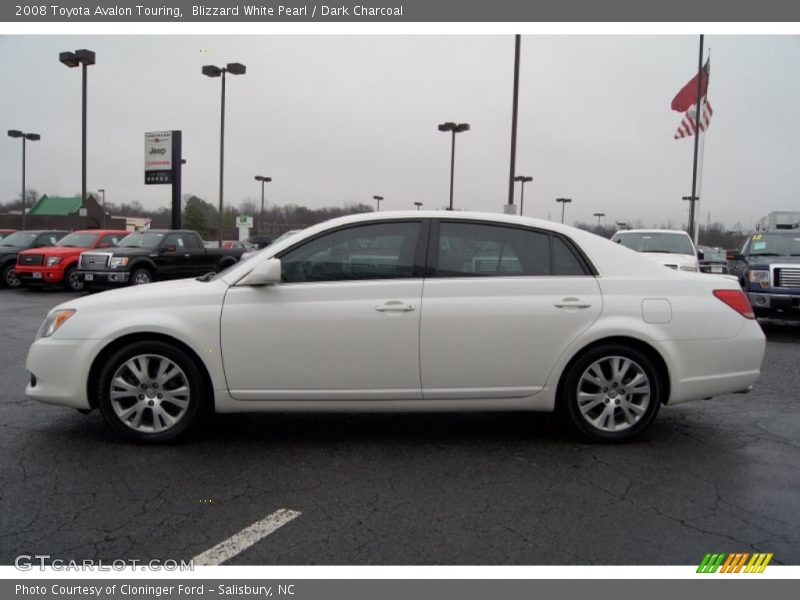 Blizzard White Pearl / Dark Charcoal 2008 Toyota Avalon Touring