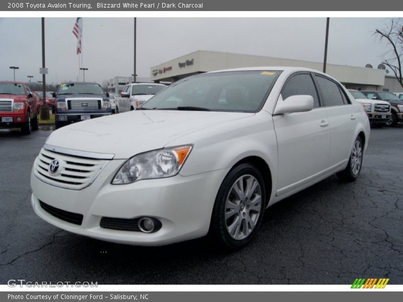 Blizzard White Pearl / Dark Charcoal 2008 Toyota Avalon Touring