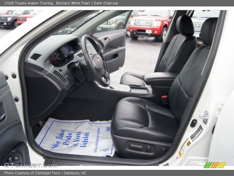 Blizzard White Pearl / Dark Charcoal 2008 Toyota Avalon Touring