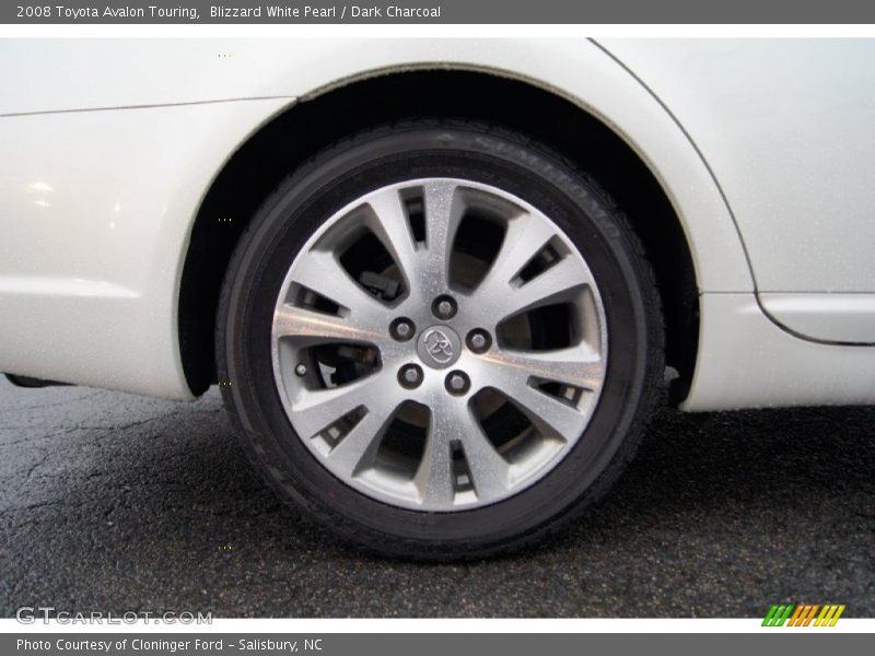 Blizzard White Pearl / Dark Charcoal 2008 Toyota Avalon Touring