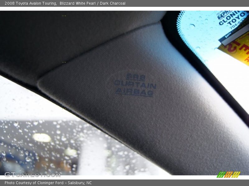 Blizzard White Pearl / Dark Charcoal 2008 Toyota Avalon Touring