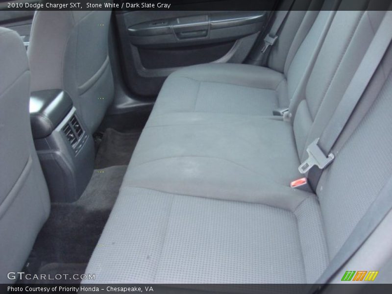 Stone White / Dark Slate Gray 2010 Dodge Charger SXT