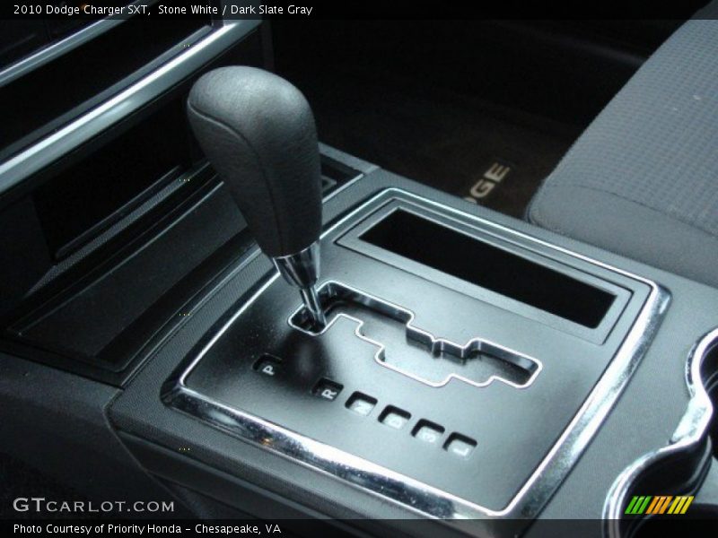 Stone White / Dark Slate Gray 2010 Dodge Charger SXT