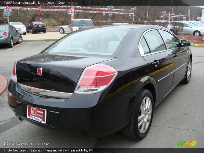 Black Onyx / Gray 2007 Saturn Aura XE