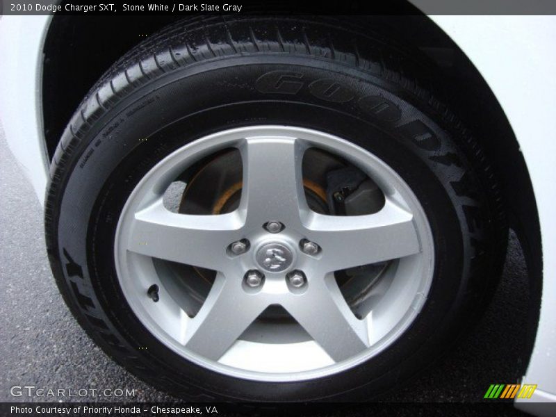 Stone White / Dark Slate Gray 2010 Dodge Charger SXT