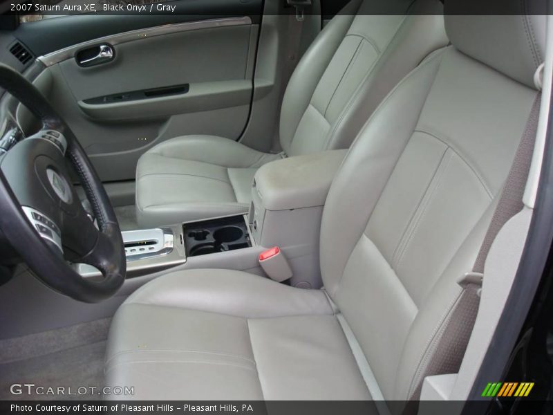 Black Onyx / Gray 2007 Saturn Aura XE