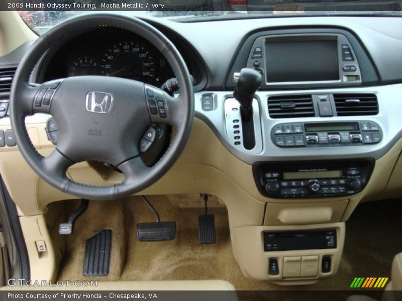 Mocha Metallic / Ivory 2009 Honda Odyssey Touring